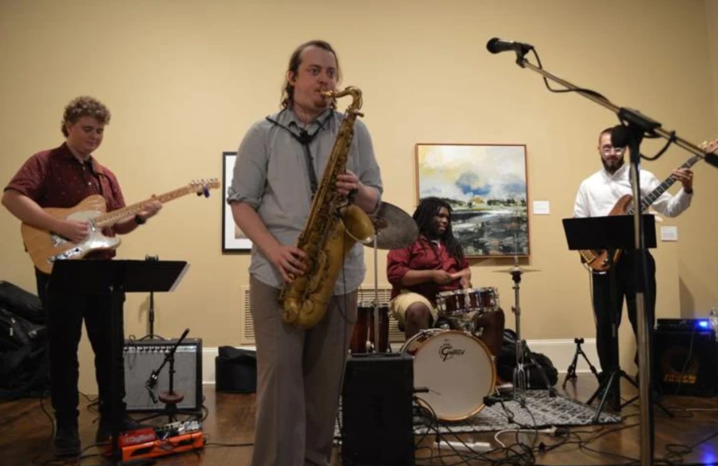 Tangible Jazz Dreams performing live